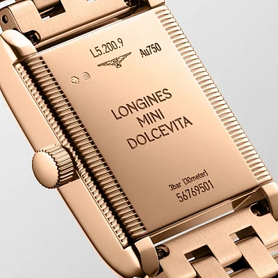 Longines Mini DolceVita Diamonds 18k Gold L5.200.9.71.6