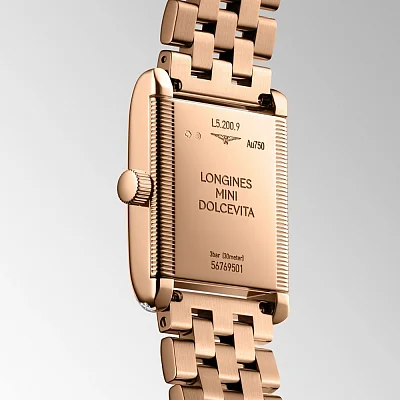 Longines Mini DolceVita Diamonds 18k Gold L5.200.9.71.6