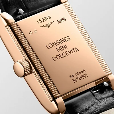 Longines Mini DolceVita 18k Gold L5.200.8.71.0
