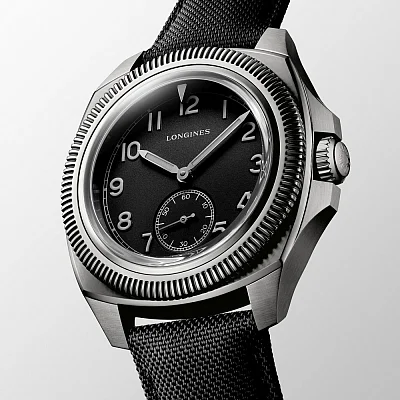 Longines Pilot Majetek Set Chronometer Titanium Pioneer Limited Edition L2.838.1.53.2