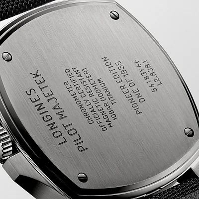 Longines Pilot Majetek Set Chronometer Titanium Pioneer Limited Edition L2.838.1.53.2
