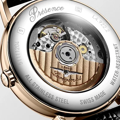 Longines Presence Automatic PVD L4.922.1.11.2