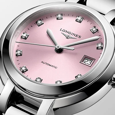 Longines PrimaLuna Automatic Diamonds Light-Pink L8.113.4.99.6