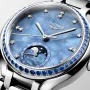  Zdjęcie 5 Longines PrimaLuna Automatic Moonphase Diamonds & Sapphires L8.126.0.97.2
