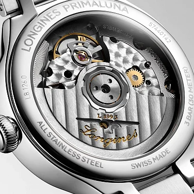 Longines PrimaLuna Automatic Moonphase Diamonds & Sapphires L8.126.0.97.2