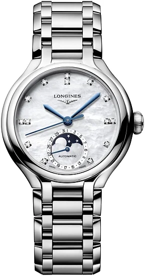 Longines PrimaLuna Automatic Moonphase Diamonds L81264876
