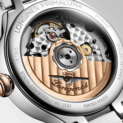 Longines PrimaLuna Automatic Moonphase 18k Gold Caps L8.126.5.71.7
