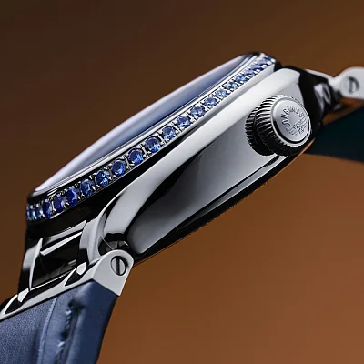 Longines PrimaLuna Automatic Moonphase Diamonds & Sapphires L8.126.0.97.2