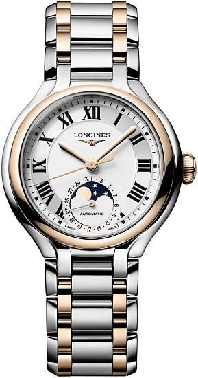 Longines PrimaLuna Automatic Moonphase 18k Gold Caps L81265717