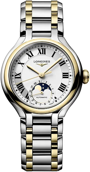 Longines PrimaLuna Automatic Moonphase 18k Gold Caps L81265797