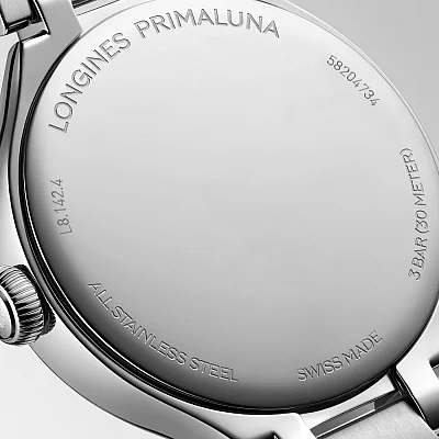 Longines PrimaLuna Diamonds Ice Blue L8.142.4.97.6