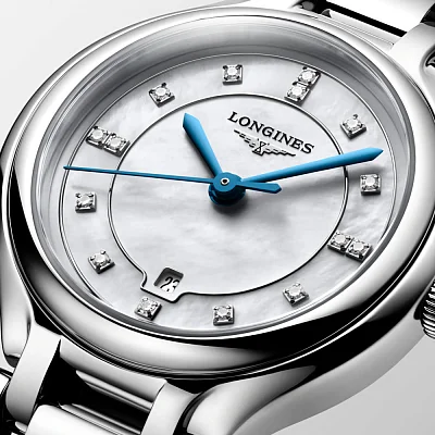 Longines PrimaLuna Diamonds Mother-of-Pearl L8.142.4.87.6