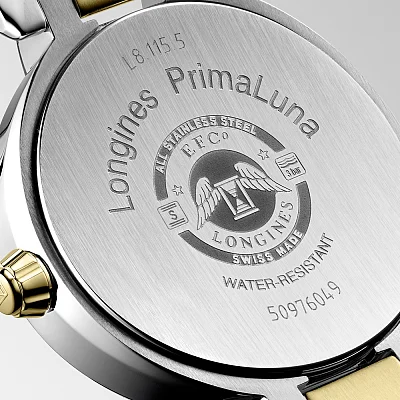 Longines PrimaLuna Moonphase 18k Gold Caps L8.115.5.31.7