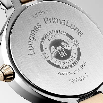 Longines PrimaLuna Moonphase 18k Gold Caps L8.115.5.61.7