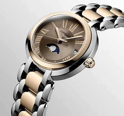 Longines PrimaLuna Moonphase 18k Gold Caps L8.115.5.61.7