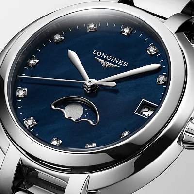 Longines PrimaLuna Moonphase Diamonds L8.115.4.98.6