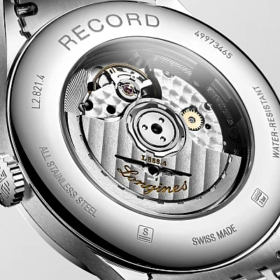 Longines Record COSC Chronometer L2.821.4.11.6