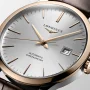  Zdjęcie 4 Longines Record COSC Chronometer 18k Gold Caps L2.821.5.72.2