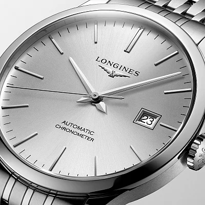 Longines Record COSC Chronometer L2.821.4.72.6