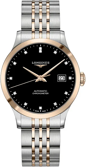 Longines Record COSC Chronometer Diamonds L28205577