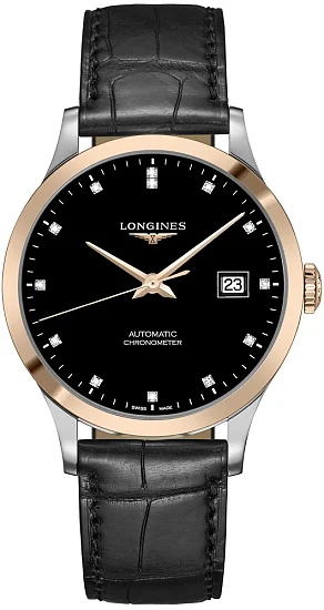 Longines Record COSC Chronometer Diamonds L28215572
