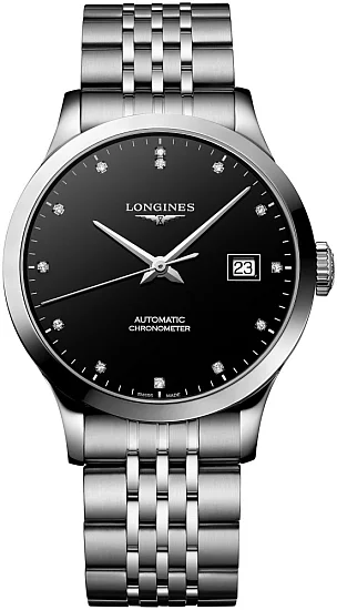 Longines Record COSC Chronometer Diamonds L28204576