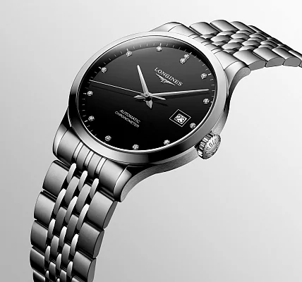 Longines Record COSC Chronometer Diamonds L2.820.4.57.6