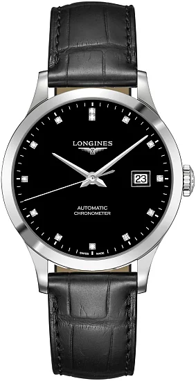 Longines Record COSC Chronometer Diamonds L28204572