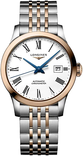 Longines Record Lady COSC Chronometer 18k Gold Caps L23215117