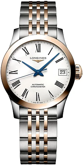 Longines Record Lady COSC Chronometer 18k Gold Caps L23205117