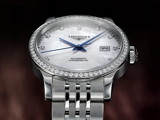 Longines Record Lady COSC Chronometer Diamonds L2.321.0.87.6