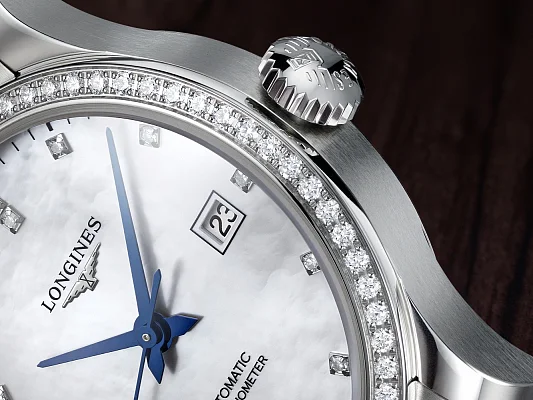 Longines Record Lady COSC Chronometer Diamonds L2.321.0.87.6
