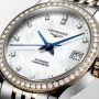 Zdjęcie 4 Longines Record Lady COSC Chronometer Diamonds 18k Gold Caps L2.320.5.89.7