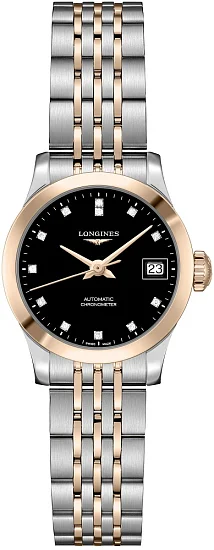 Longines Record Lady COSC Chronometer Diamonds L23205577