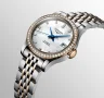  Zdjęcie 2 Longines Record Lady COSC Chronometer Diamonds 18k Gold Caps L2.320.5.89.7