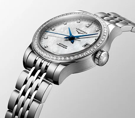 Longines Record Lady COSC Chronometer Diamonds L2.320.0.87.6