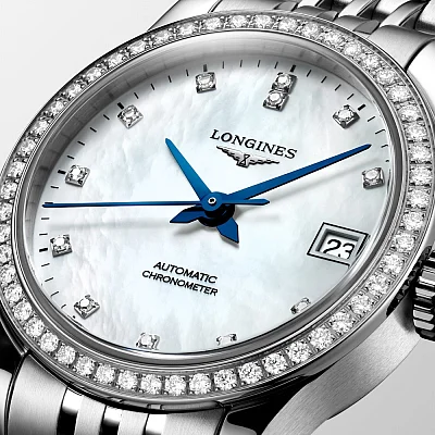 Longines Record Lady COSC Chronometer Diamonds L2.320.0.87.6