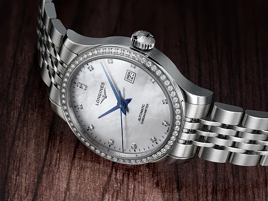Longines Record Lady COSC Chronometer Diamonds L2.321.0.87.6