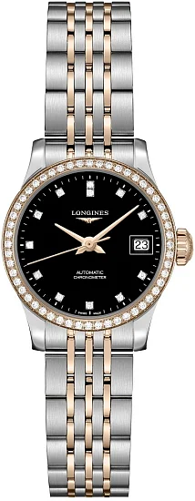 Longines Record Lady COSC Chronometer Diamonds L23205597