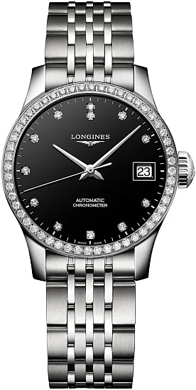 Longines Record Lady COSC Chronometer Diamonds L23200576