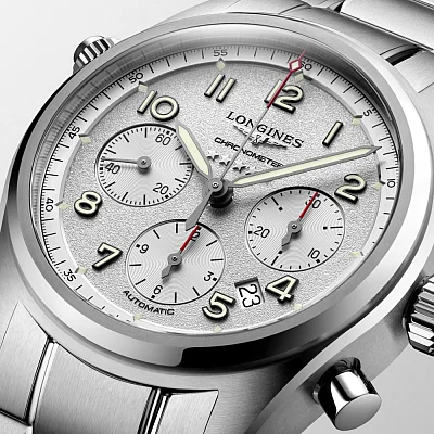 Longines Spirit COSC Chronometer Column-Wheel Chronograph L3.820.4.73.6