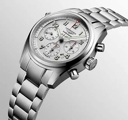 Longines Spirit COSC Chronometer Column-Wheel Chronograph L3.820.4.73.6