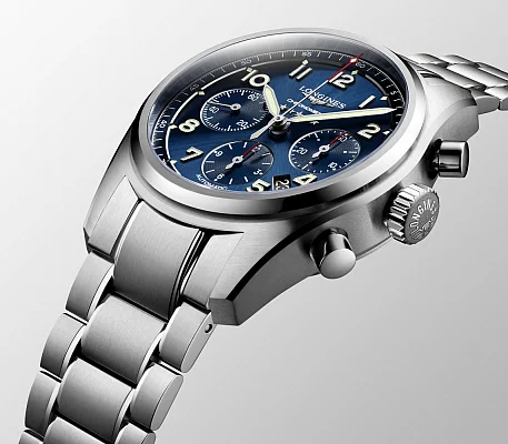 Longines Spirit COSC Chronometer Column-Wheel Chronograph L3.820.4.93.6