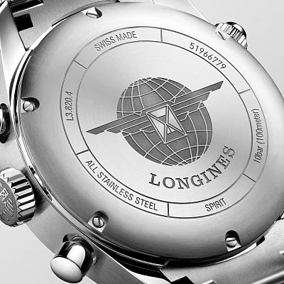 Longines Spirit COSC Chronometer Column-Wheel Chronograph L3.820.4.53.6