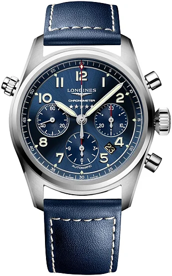 Longines Spirit COSC Chronometer Column-Wheel Chronograph Strap XL L38204933
