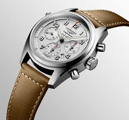 Longines Spirit COSC Chronometer Column-Wheel Chronograph Strap XL L3.820.4.73.4