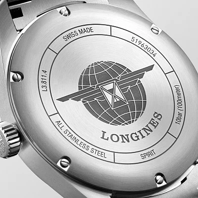 Longines Spirit COSC Chronometer Green L3.811.4.03.6