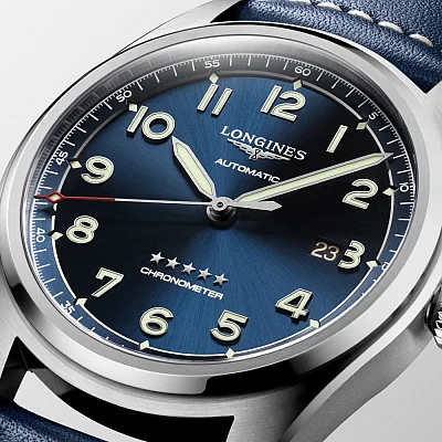 Longines Spirit COSC Chronometer Strap XL L3.811.4.93.3