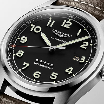 Longines Spirit COSC Chronometer Strap XL L3.811.4.53.3