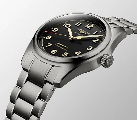 Longines Spirit COSC Chronometer Titanium L3.811.1.53.6